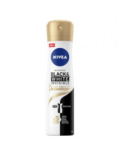 Nivea Black and White Invisible Silky Smooth Дезодорант спрей за жени х150 мл