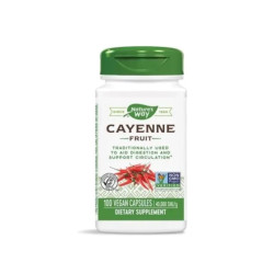 Лют червен пипер капсули за сърце и стомах 450мг х100 Nature's Way