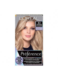 Loreal Preference Боя за коса N8.1 светло пепеливо рус