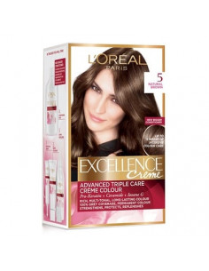 Loreal Excellence Creme Боя за коса 5 кафяв