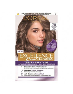 Loreal Excellence Cool Creme Боя за коса 7.11 пепеляво руса