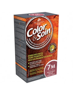 3Chenes Color and Soin Боя за коса 7M махагоново рус цвят