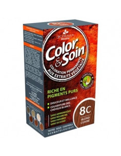 3Chenes Color and Soin Боя за коса 8C медно рус цвят