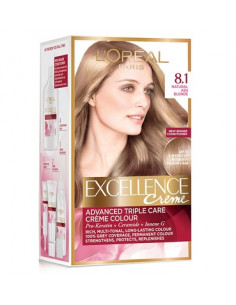 Loreal Excellence Creme Боя за коса 8.1 пепеляво рус