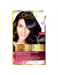 Loreal Excellence Creme Боя за коса 1 черен