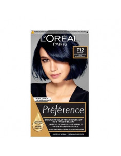 Loreal Preference Боя за коса NP12 интензивно синьо-черен