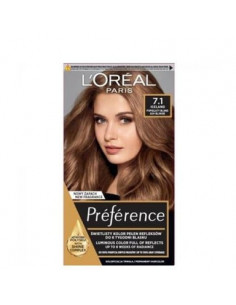Loreal Preference Боя за коса N7.1 пепеливо рус