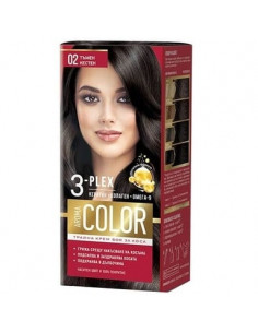 Aroma Color Боя за коса 02 Тъмен кестен