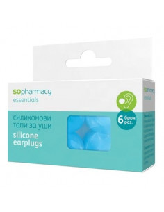 SOpharmacy Essentials Силиконови тапи за уши x6 броя
