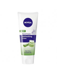 Nivea Refreshing Care Освежаващ крем за ръце с алое х75 мл