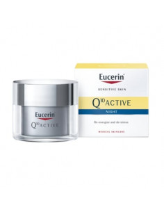 Eucerin Q10 Active Нощен крем против бръчки за чувствителна кожа х50 мл