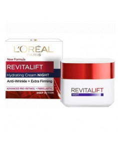 Loreal Revitalift Хидратиращ нощен крем против бръчки х50 мл