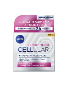 Nivea Cellular Expert Filler Дневен крем против бръчки SPF15 x50 мл