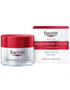 Eucerin Hyaluron-Filler + Volume-lift Дневен крем за суха кожа х50 мл