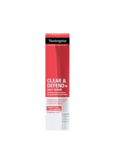 Neutrogena Clear and Defend + Серум за лице против акне х30 мл