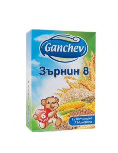 Ganchev Каша Зърнин 8 6+ месеца х200 г