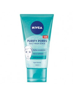 Nivea SOS Purify Pores Почистващ скраб за лице х150 мл