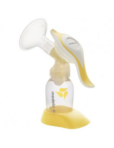 Medela Harmony Двуфазна ръчна помпа за кърма с шише и биберон Calma