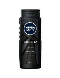 Nivea Men Deep Душ гел с глина х500 мл