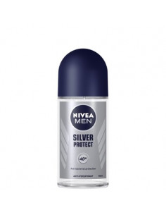 Nivea Men Silver Protect Дезодорант рол-он за мъже със сребърни йони x50 мл