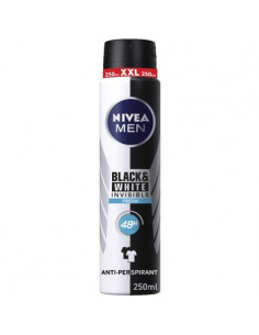 Nivea Men Black and White Invisible active Дезодорант спрей за мъже x250 мл