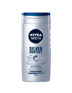 Nivea Men Silver Protect Душ гел за мъже със сребърни йони х250 мл