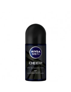 Nivea Men Deep Рол-он дезодорант за мъже х50 мл