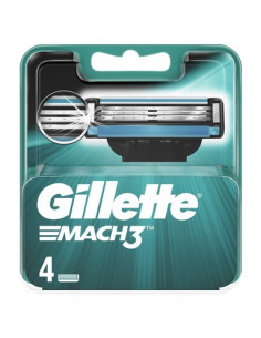 Gillette Mach3 Резервни ножчета х4 броя