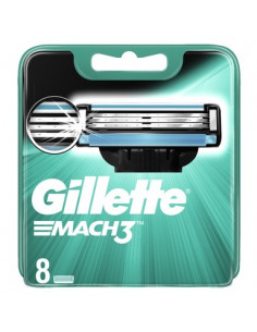 Gillette Mach3 Резервни ножчета за самобръсначка х8 бр