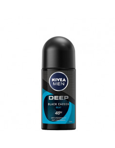 Nivea Men Deep Beat Black Carbon Рол-он дезодорант х50 мл