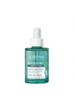 A-Derma Нощен пилинг серум против несъвършенства х30 мл