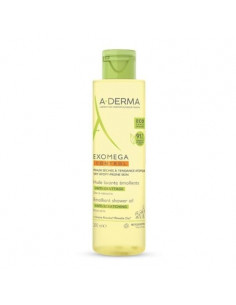 A-Derma Exomega Control Почистващо емолиентно олио за баня х200 мл