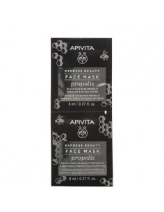 Apivita Express Beauty Почистваща маска за мазна кожа с прополис 2х8 мл