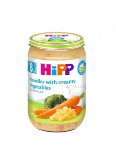 HiPP Био пюре талиателе сметана и броколи х220 г