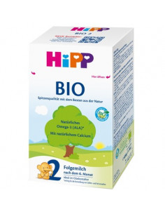 Hipp 2 Bio Преходно мляко за кърмачета 6+ месеца х600 г