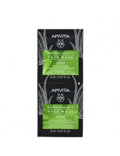 Apivita Express Beauty Освежаваща маска с алое 2х8 мл