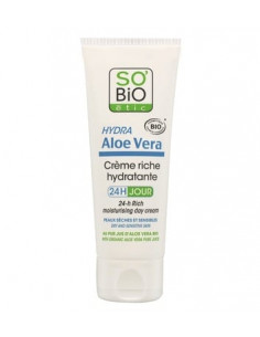 SOBiO Hydra Aloe Vera Богат хидратиращ дневен крем x50 мл