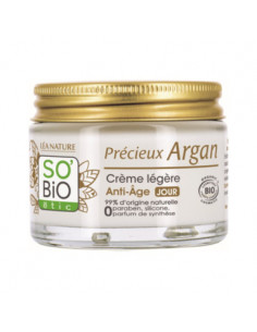 SOBiO Argan Анти-ейдж лек дневен крем с арган х50 мл