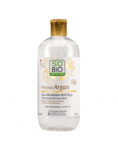 SOBiO Precieux Argan Анти-ейдж мицеларен лосион с арган x500 мл