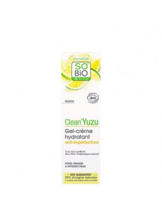 SOBiO Clean Yuzu Хидратиращ гел-крем за мазна кожа х40 мл