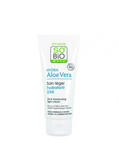 SOBiO Hydra Aloe Vera Лек хидратиращ дневен крем x50 мл