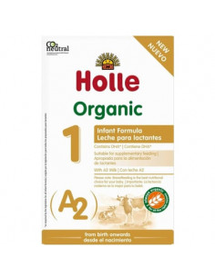 Holle 1 Био адаптирано мляко А2 без лактоза 0+ месеца x400 г