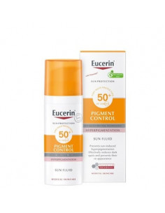 Eucerin Pigment Control Слънцезащитен флуид за лице SPF50+ x50 мл