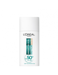 Loreal Тониран ежедневен флуид със SPF 50+ в тъмен нюанс х75 мл