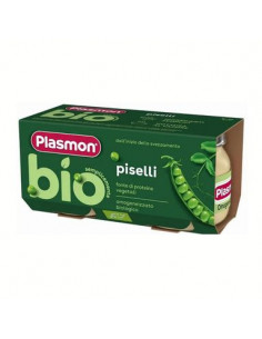 Plasmon Био пюре с грах 6+ месеца 2x80 г