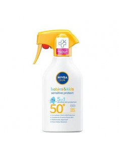 Nivea Sun Kids Слънцезащитен спрей за деца с чувствителна кожа SPF50+ х270 мл