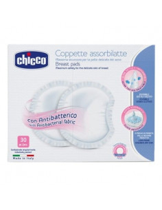 Chicco Антибактериални абсорбиращи подплънки x30 броя