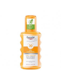 Eucerin Oil Control Прозрачен слънцезащитен спрей SPF30 x200 мл