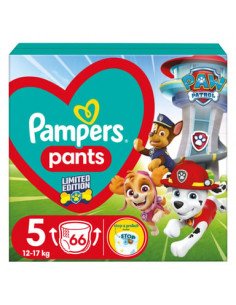 Pampers Pants Paw Patrol S5 Гащи за бебета х66 броя
