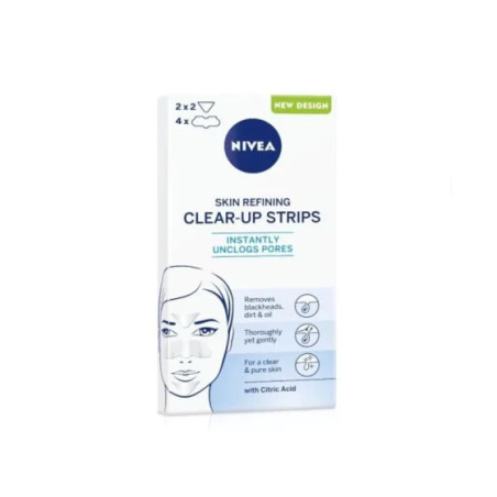 Nivea skin purifying почистващи лепенки х6